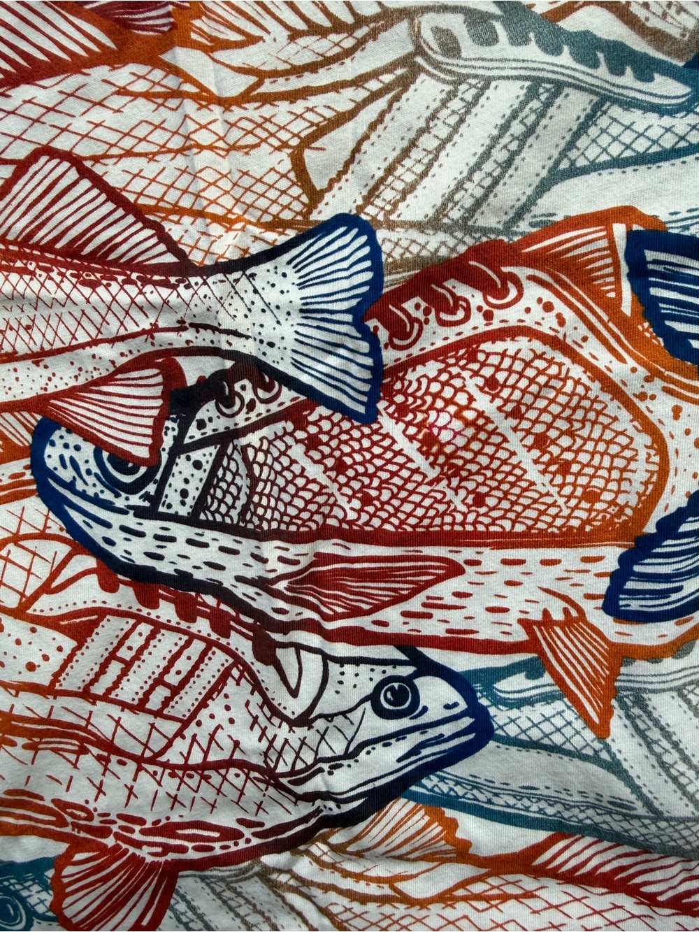 Rare, Adidas Unisex Fish / Shoe Print Jersey